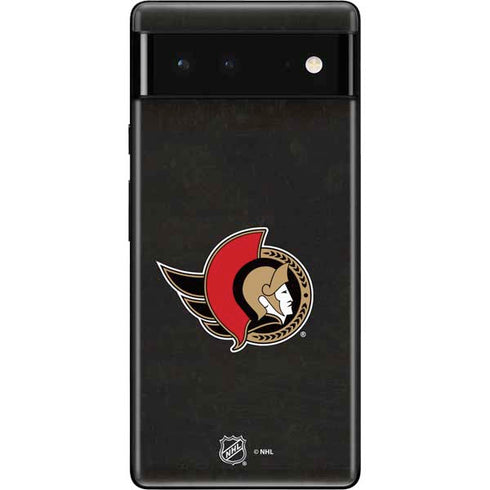 NHL Ottawa Senators Distressed Google Pixel 6 Skin
